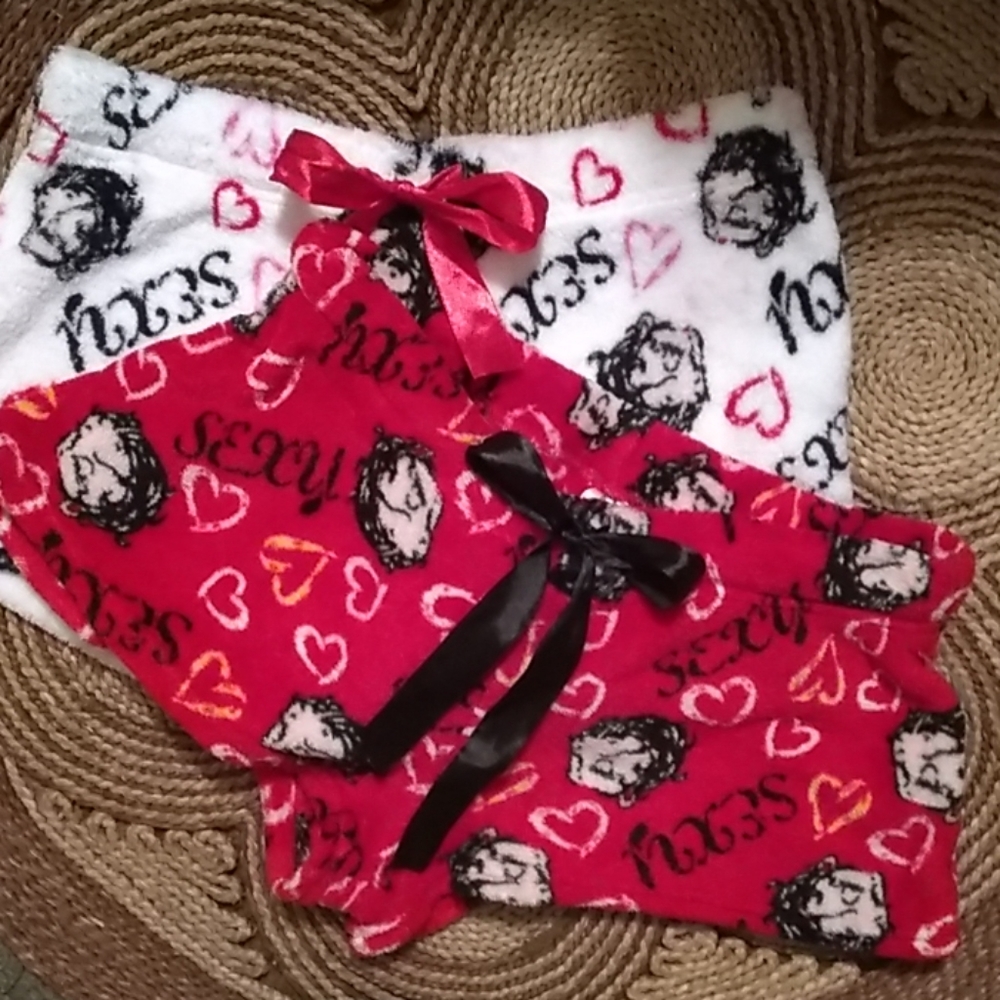 Betty Boop Soft Terry cloth PJ Short's